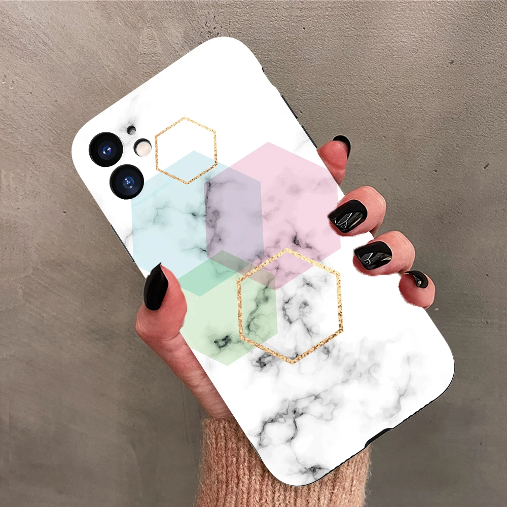 

New Luxury Silicon Case for iPhone 11 i11 Pro X XS Max XR 7 8 i7 i8 Plus SE with Tempered Glass Screen Film Back Cover