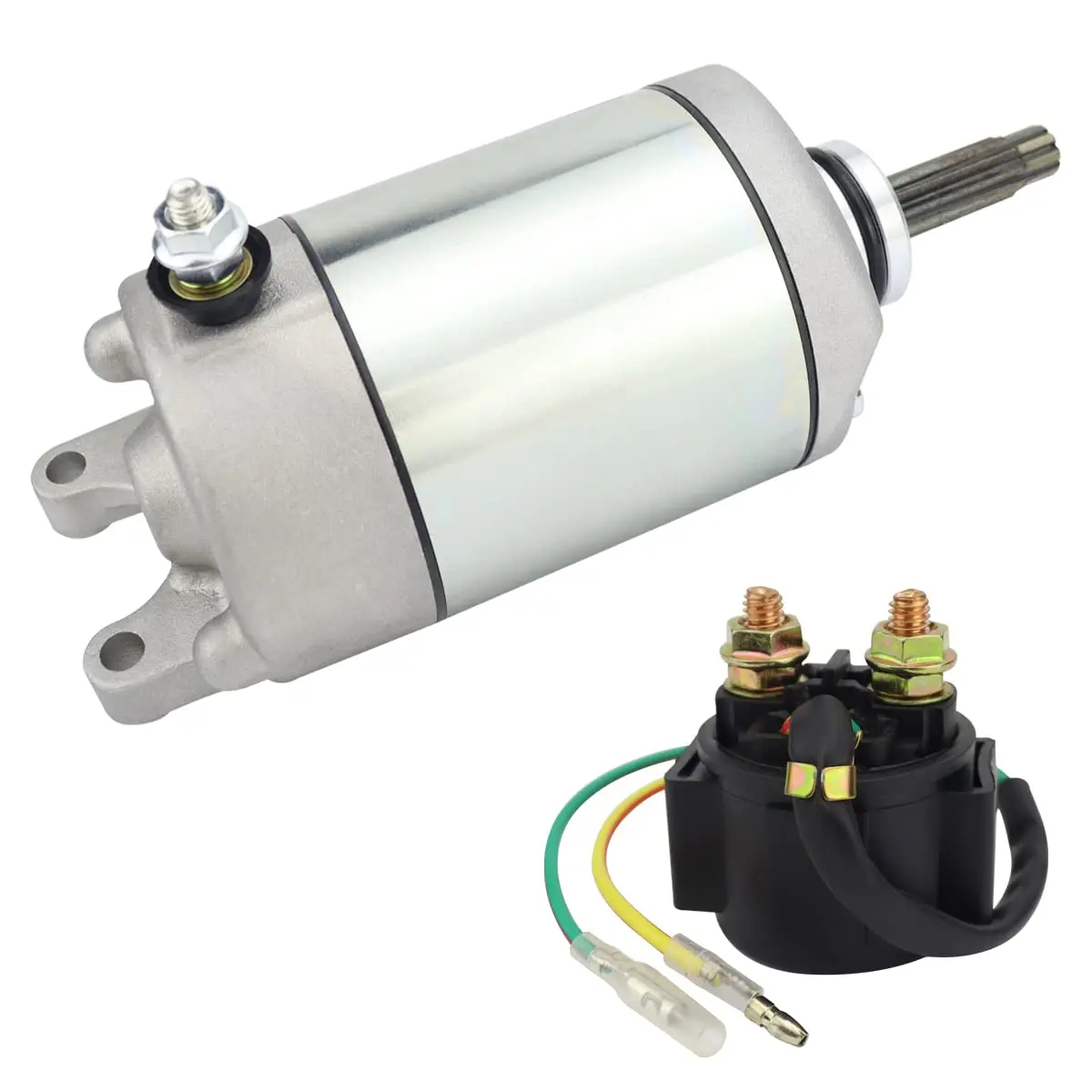 Стартер и реле для Honda TRX400EX Sportrax 2005-2008 TRX400X Sportrax 400X 2009-2014 31200-HN1-A41 410-54119