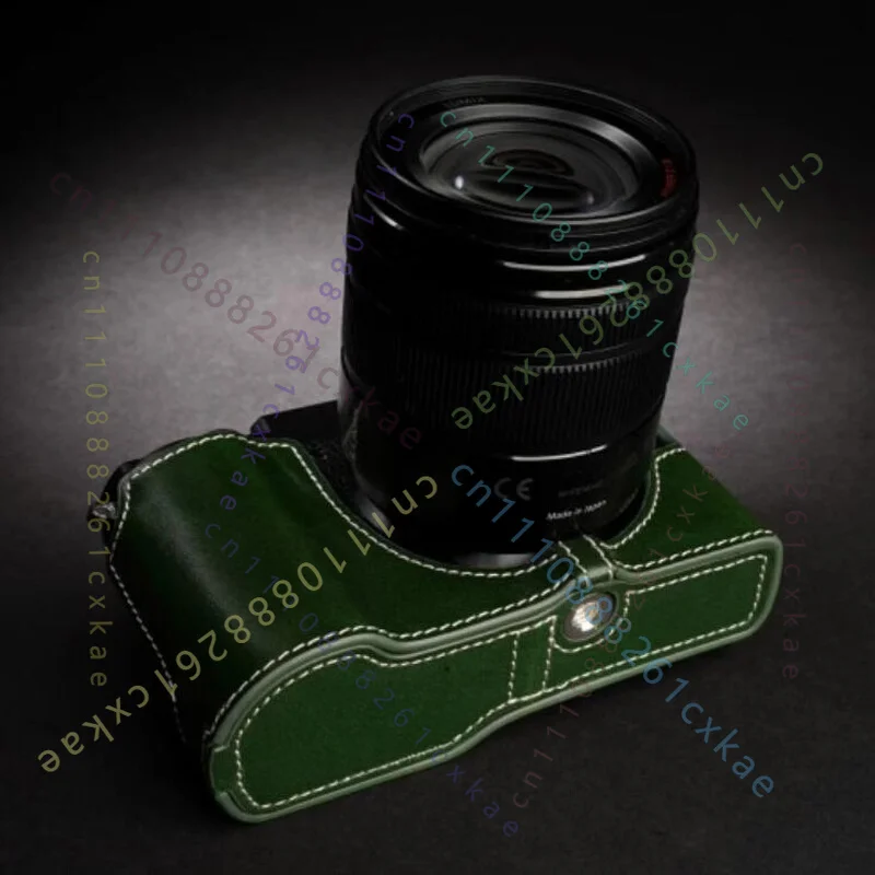 Фото 1 шт. чехол-сумка для камеры из натуральной кожи ручной работы для Panasonic GX9 GX7 mark iii №4