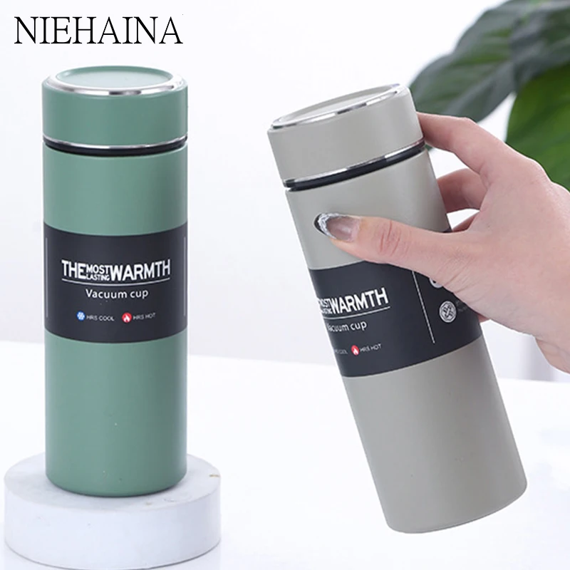 

Thermal Bottle 304 Stainless Steel Liner Thermal Insulation Bottle Keeps Cold Vacuum With Tea Leak Outdoor Sports Climbing Rope