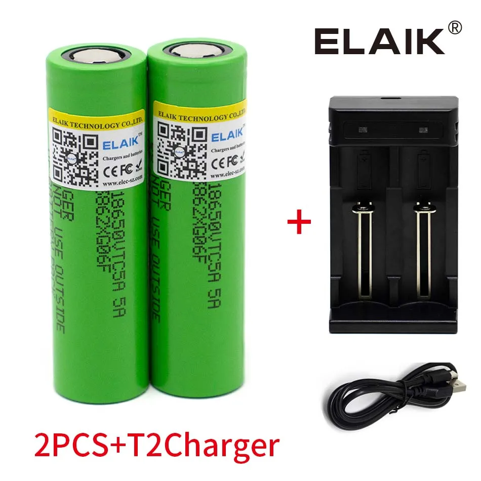 3 7 В 18650 VTC5 2600 мАч литиевая аккумуляторная батарея 18650VTC5 30 А разряд для всех видов