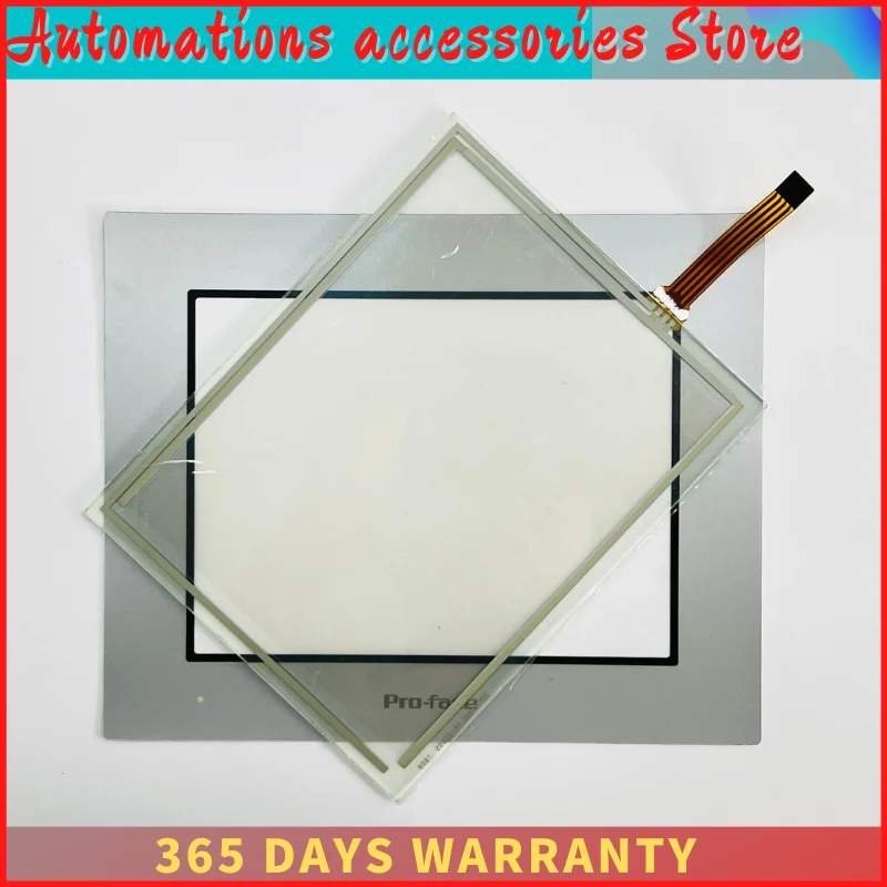 AGP3400-T1-D24 панель управления сенсорным экраном AGP3400-S1-D24 3280035-01/02, стекло для сенсорного экрана с защитной пленкой