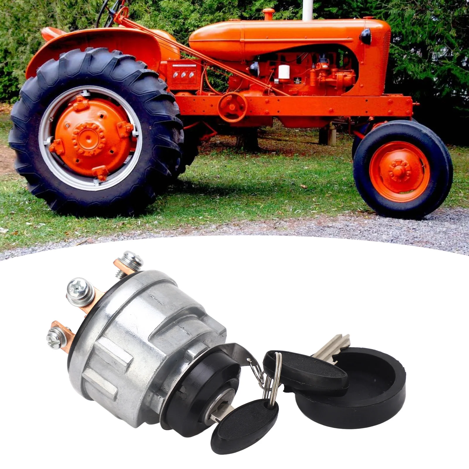 Фото Выключатель зажигания 72098283 с 2 ключами — замена для Allis Chalmers Duetz 5015 5020 5030 5215 5220 5230 6140 №3