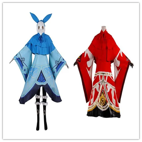 

Genshin Impact Hydro/Fire Abyss Mage Cosplay Costume Dress Outfits Halloween Carnival Suit