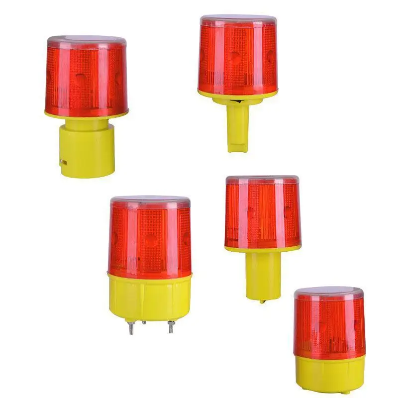 

LED Solar Power Warning Light Flashing Construction Safety Road Barricade Traffic Automatic Vehicle Signal Beacon Lamp