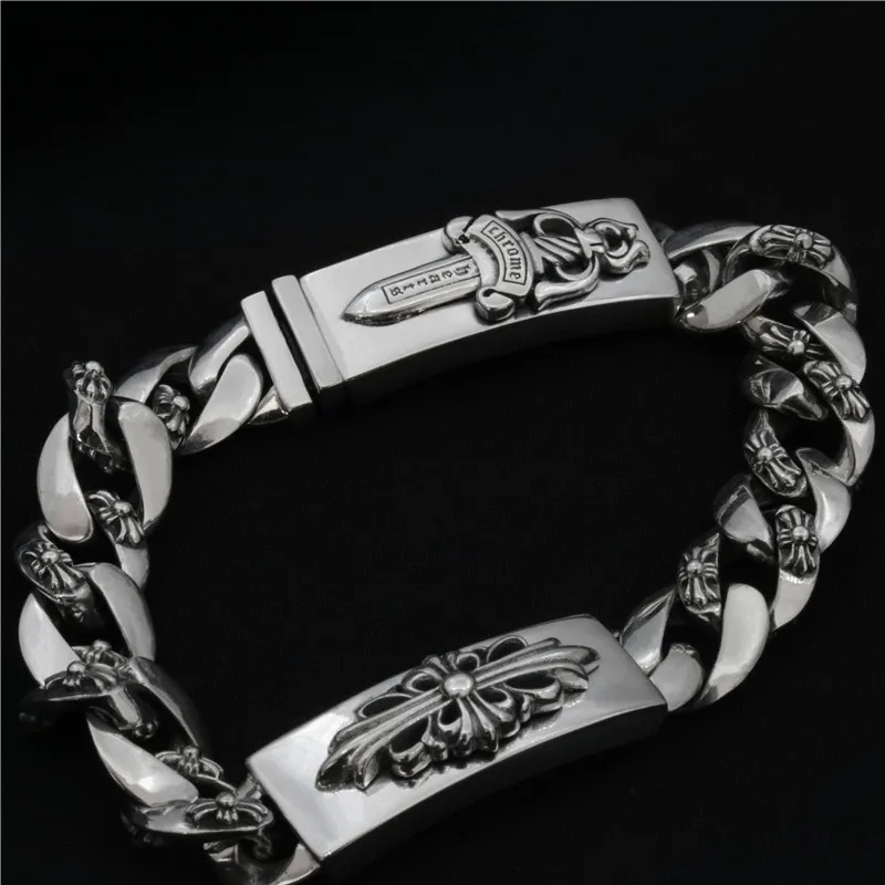 

American Fashion Personality Trend Hip Hop Punk Holy Sword Bracelet