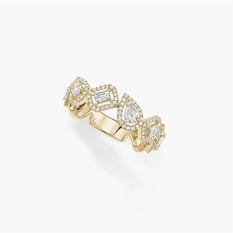 Высококачественные роскошные обручальные кольца My Twin с бриллиантами для женщин