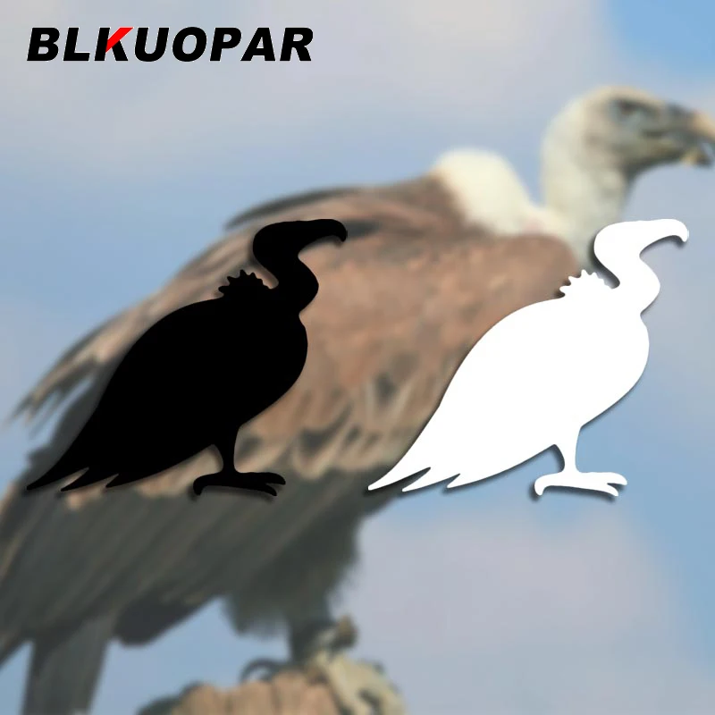 

BLKUOPAR Vultures Birds Flying Animals Silhouette Car Stickers Personality Decal Waterproof Die Cut Sunscreen Trunk Car Lable