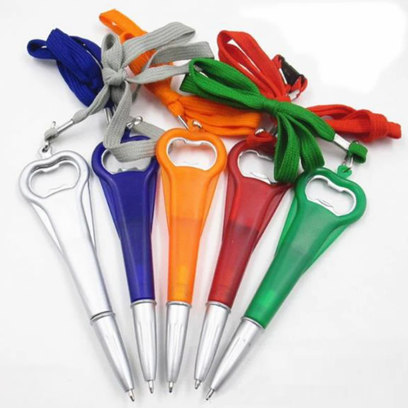 5 шт. многофункциональная шариковая ручка для письма открывалка бутылок