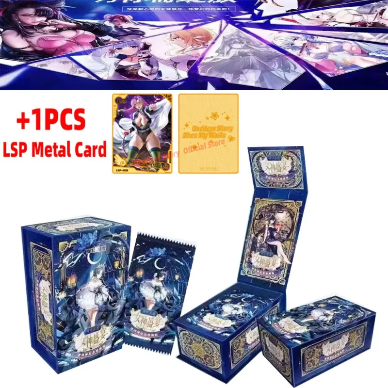 

Новинка 2022, коллекция подарочных открыток III Waifu + металлическая карточка LSP, сексуальный купальник для девушек, для вечеринок, для бикини, праздничная коробка-бустер