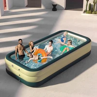 kids paddling pool toys big enclosure liner adult swimming pool inflatable folding reusable piscines bathtub accesoires