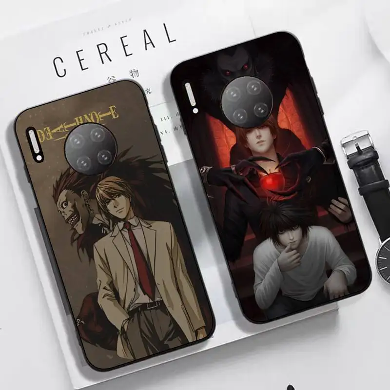 

Anime Death Note Phone Case For Huawei Nova 3I 3E mate20lite 20Pro 10lite Luxury funda case