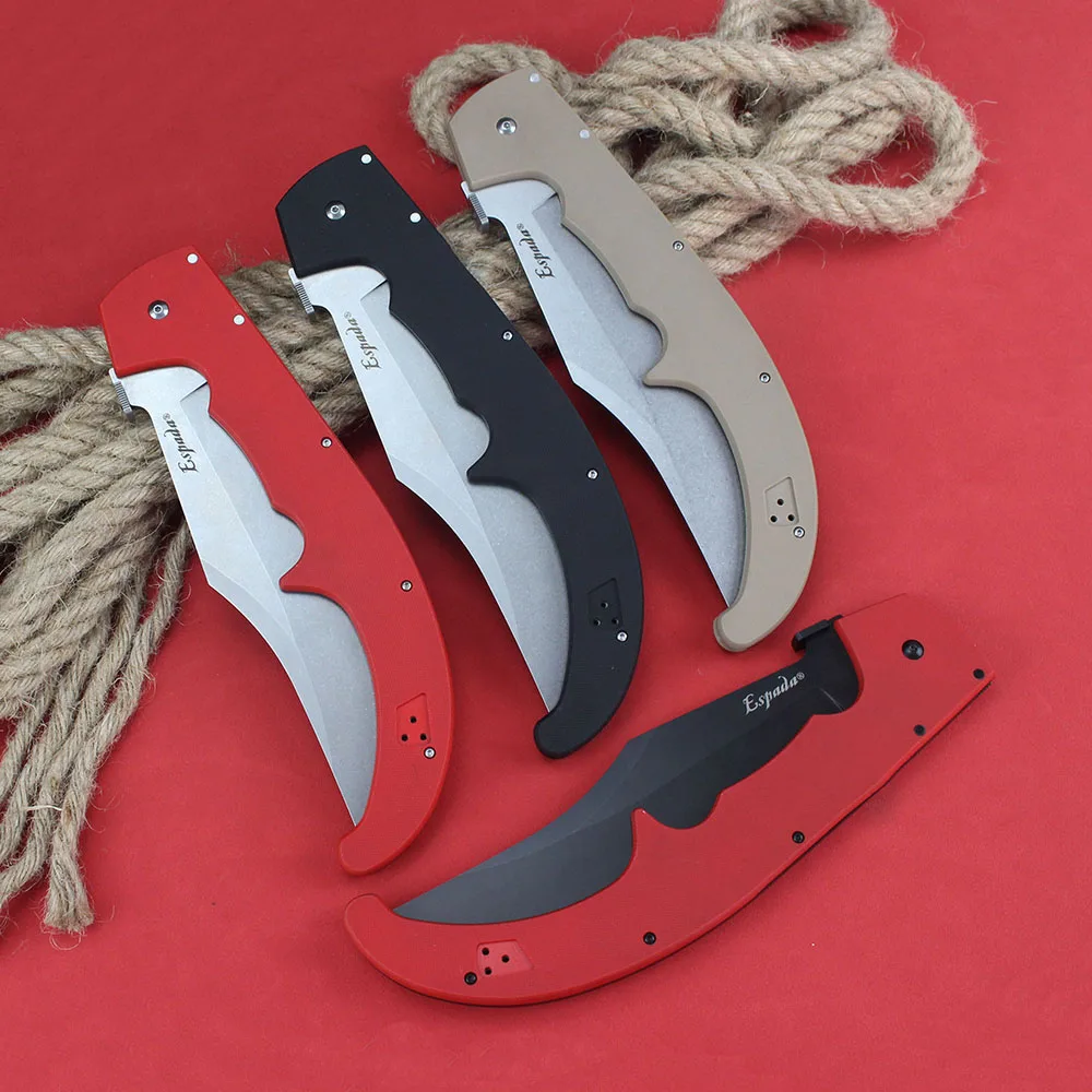 Espada L/XL холодный складной тактический нож AUS10A стальные большие уличные военные