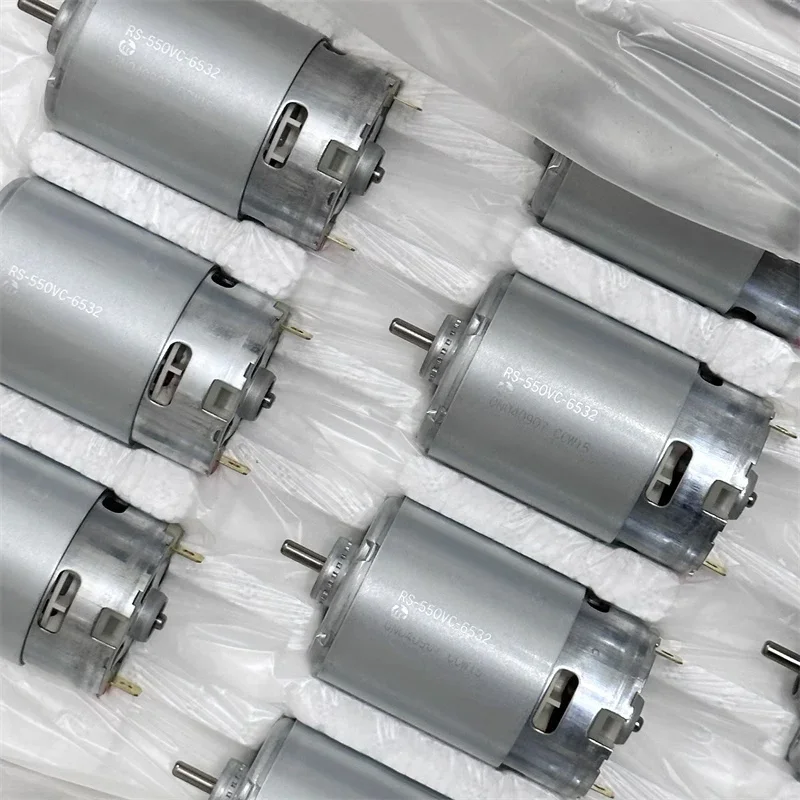 Высокоскоростной электродвигатель Mabuchi RS-550VC-6532 CCW15 DC 12V 14.4V 18V 21000 обмин для электроотверток, дрелей и садового инструмента (art.: 3920db95b3cd8) - 3920db95b3cd8