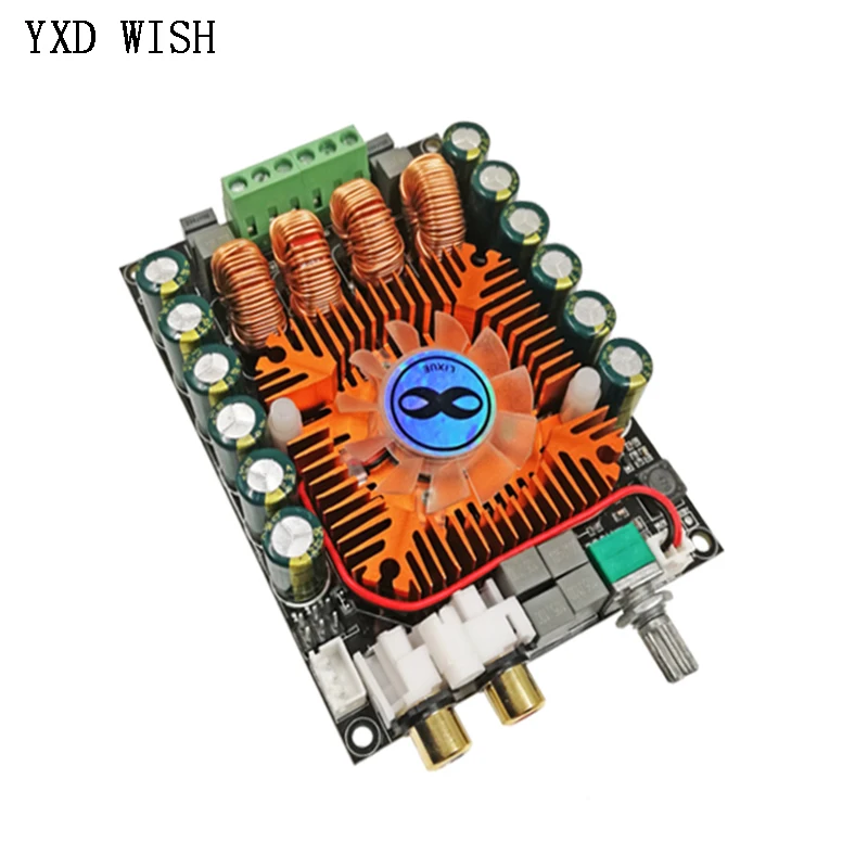 TDA7498E высокомощный цифровой усилитель мощности плата 160Wx2 двухканальный