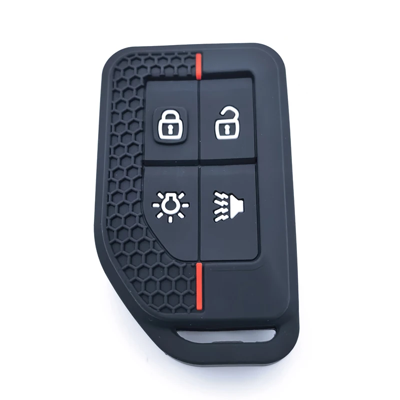 

Для Volvo New FM FH Truck Key Case FH16 Трактор Ван Heavy Truck Key Новый стиль силиконовый защитный чехол с пряжкой