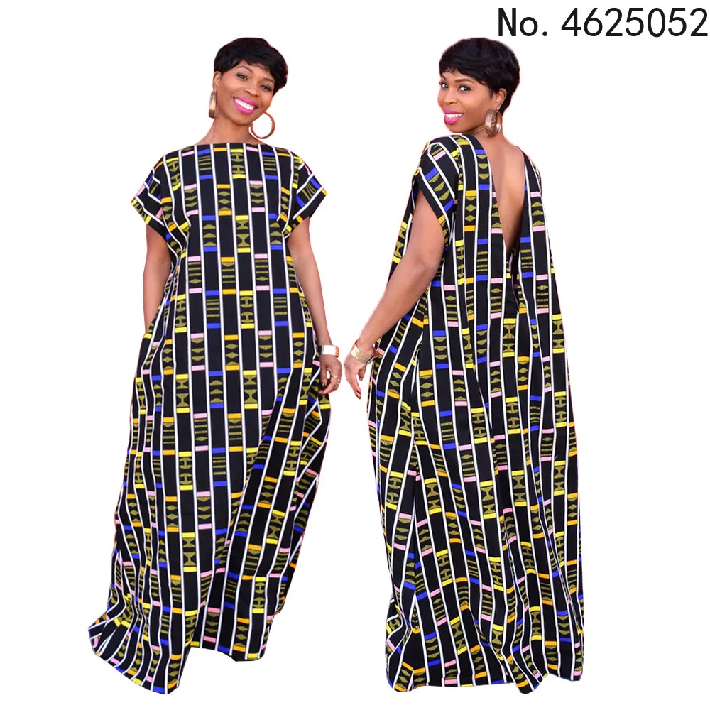 

Африканские платья для женщин, новинка 2022, Дашики, повседневный вечерний халат из Анкары, длинное платье с Африканским принтом, летняя одежд...