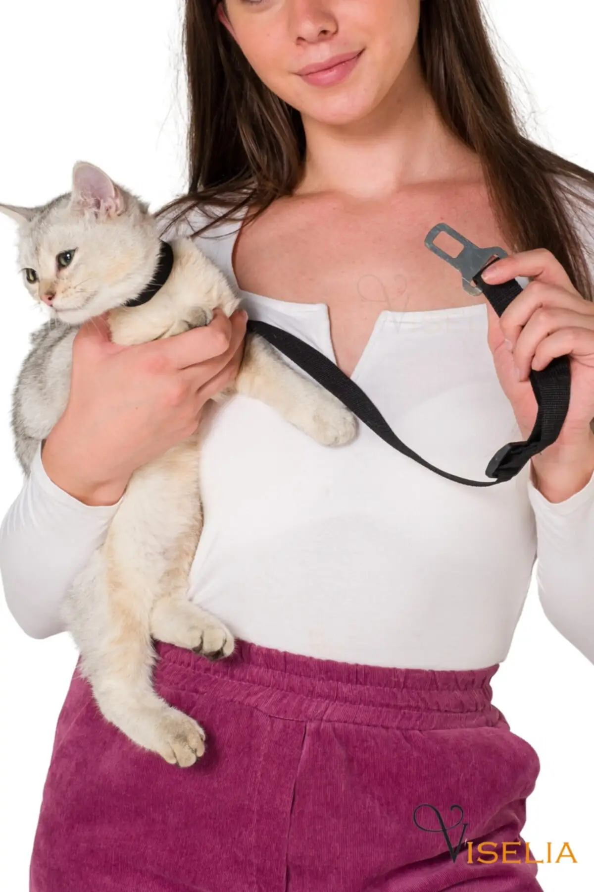 

Pet Seat Belt Cat Dog Leash BCX-100 Dog Vehicle Belt