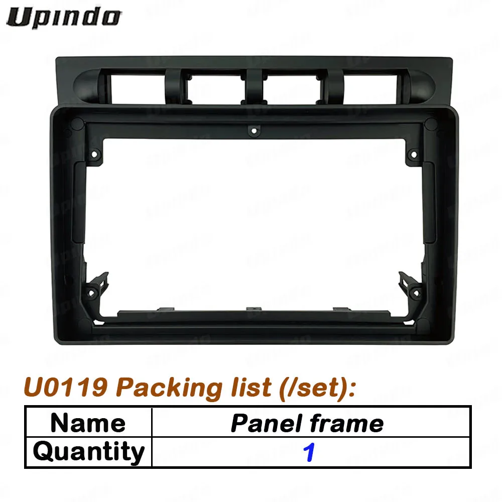 2 Din 9 Inch Car Radio Installation DVD GPS Mp5 ABS PC Plastic Fascia Plane Frame for KIA Morning Picanto 2004-2008 Dash Kit | Автомобили