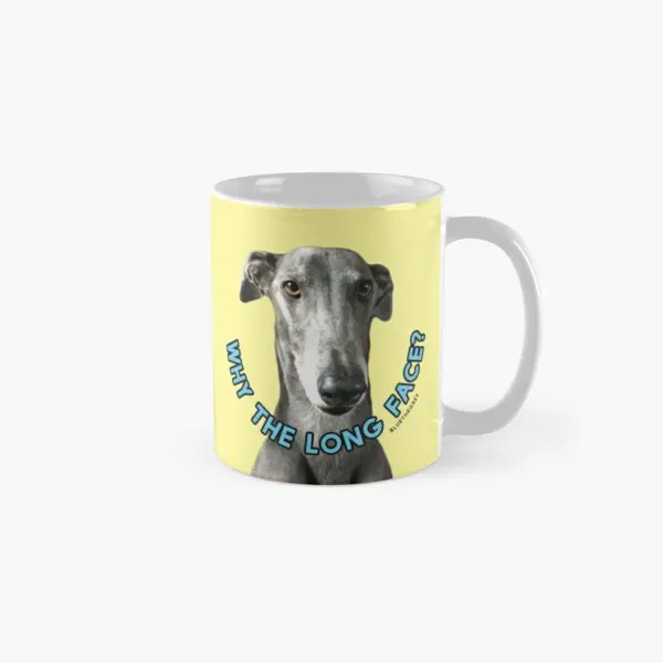 

Классическая кружка Why The Long Face с ручкой, круглая чашка, чайные подарки, печатная посуда для напитков, дизайн картинки, фото, простой