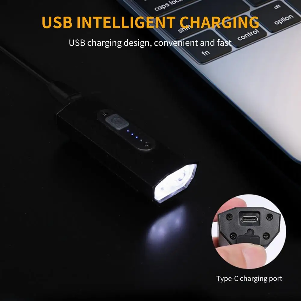 

T6 LED Bike Front Light USB Rechargeable Lamp Mountain Road Headlight Cycling Flashlight Luz Bicicleta MTB Bicycle Accessories