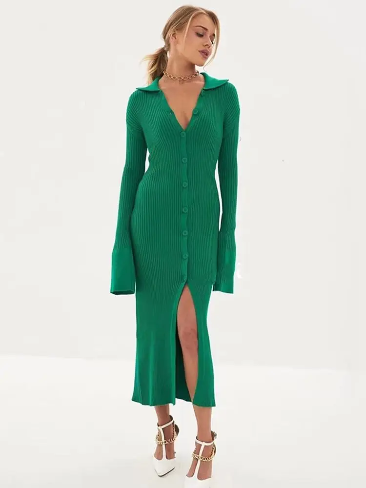 Пикантный длинный вязаный кардиган женские топы Женский Модный облегающий