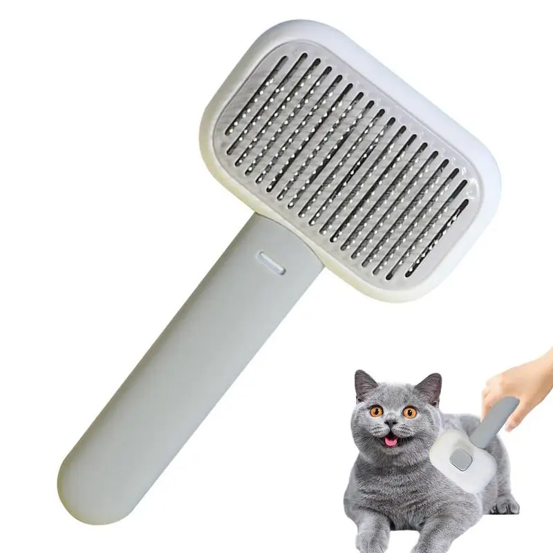 

Pet Grooming Brush Massage Comb Grooming Brush For Shedding Pet Supplies Cat Brush For Dogs Cats Bunnies Rabbits Puppies Kittens