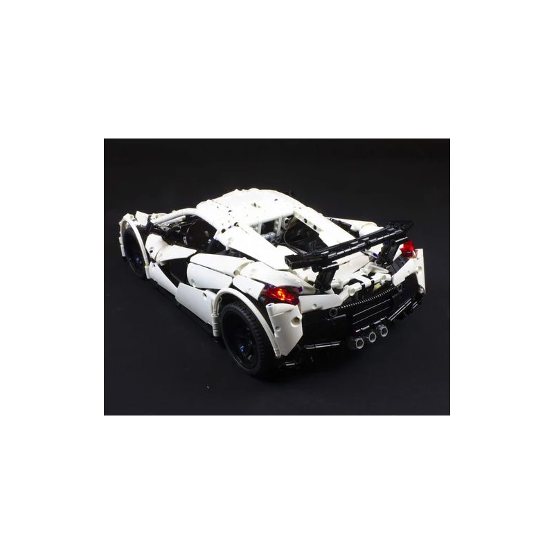 

Sports Car Series Super Racing White Racing Block Set Christmas Gift Children's Puzzle Toys