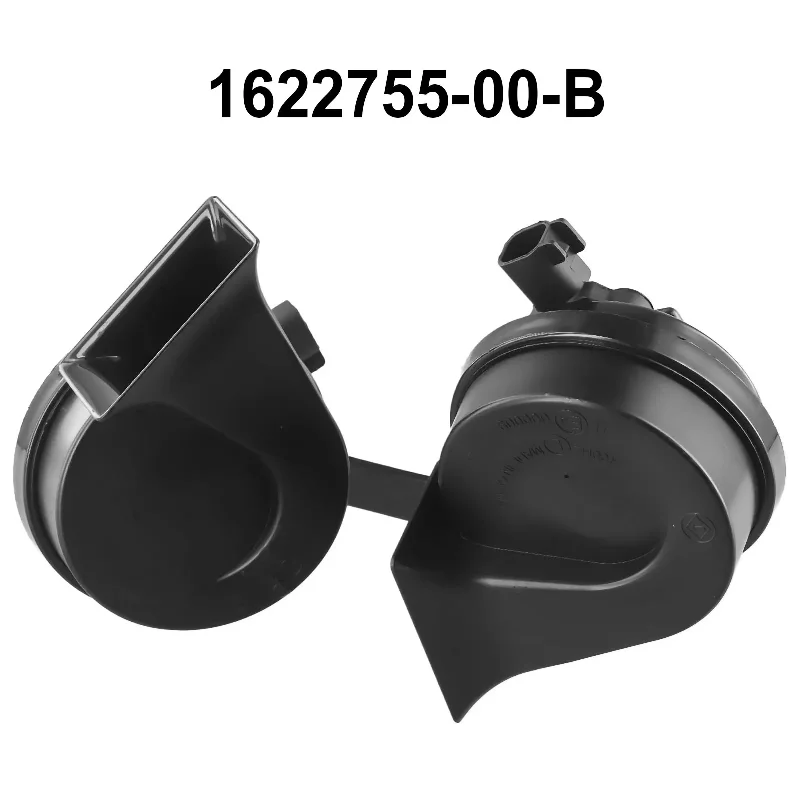 Фото Электрический двухтональный громкоговоритель Snail Horn для Tesla Model 3 2017-2023 и Model Y 2020-2024, артикулы 162275500 B, 110966000 A №2