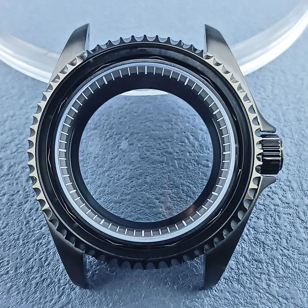 Часы SKX 007 черные механические 41 мм 10 бар