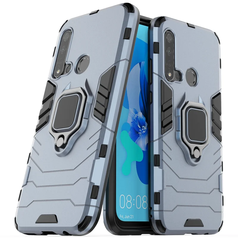 Nova 5i бронированный чехол с кольцом-подставкой для Huawei Nova5i 5 i Автомобильный