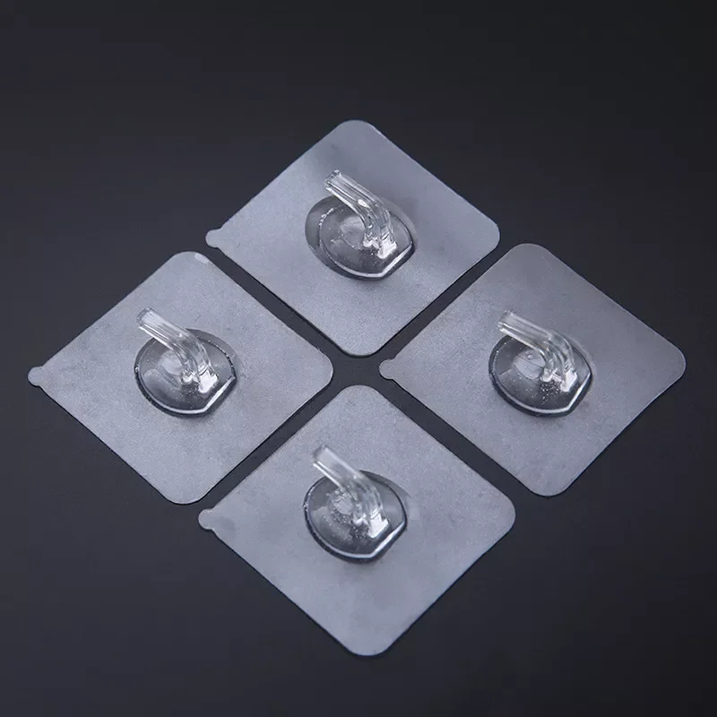 

1/2/3/5pcs Self Adhesive Wall Hooks Hanger Transparent Suction Cup Wall Hook Double-Sided Adhesive Wall Hooks Dropshipping