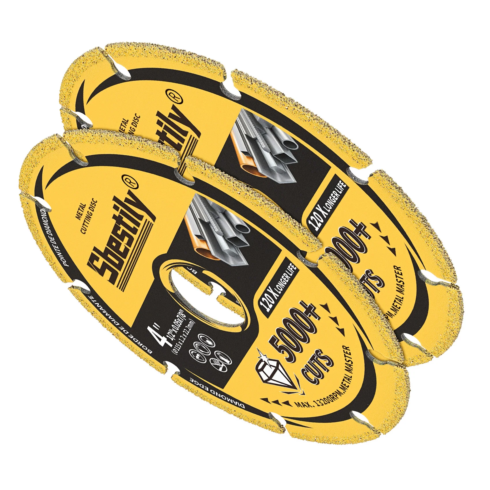 Высокоскоростной шлифовальный круг 2 5 дюйма отрезной диск для металла