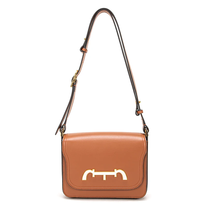 CHCH Cow Leather Shoulder Bag Crossbody Bags For Women 2021 Fashion Simple Shoulder Simple Bag Ladies Cross Body Bag