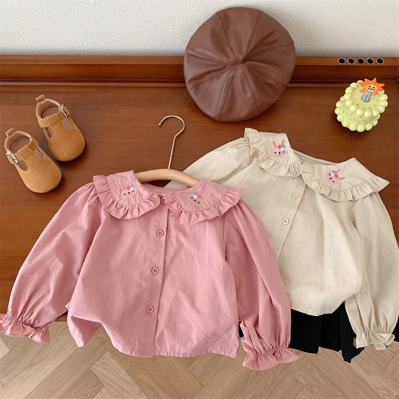 

New Baby Shirt Tshirt Fashion Costume Tops Cotton Clothing Autumn Fall Toddler Infant Little Girl Tops Tee Shirts Blouse Clothes