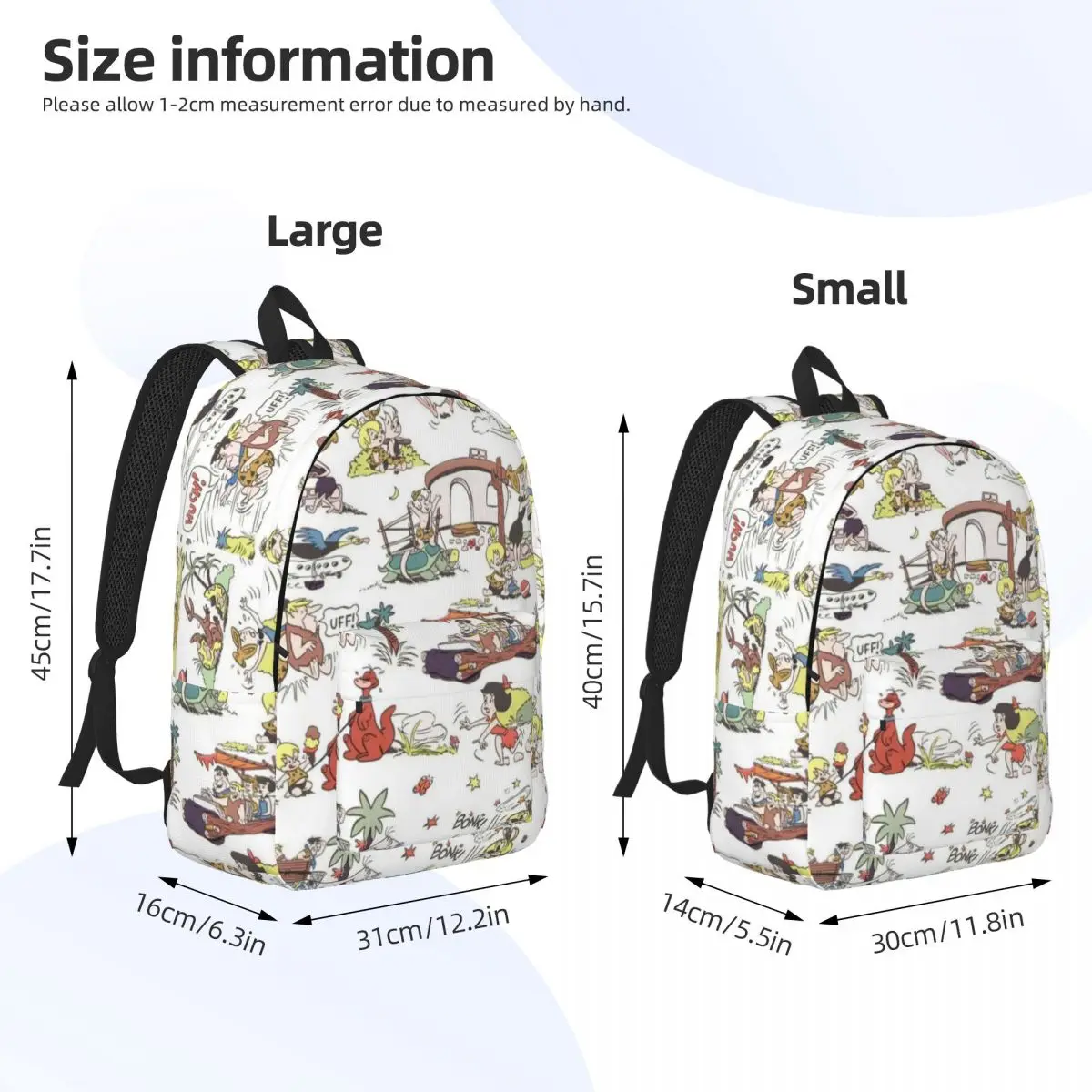 Рюкзак мужской/женский холщовый с карманом для ноутбука и компьютера