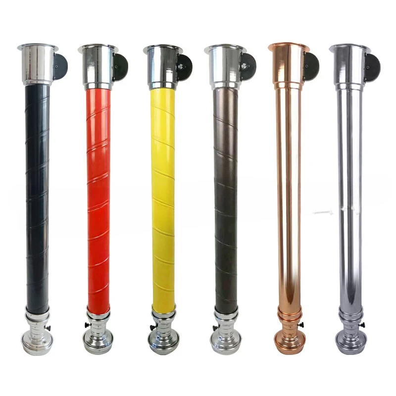 

Korean barbecue telescopic smoke exhaust pipe stainless steel barbecue smoking hood