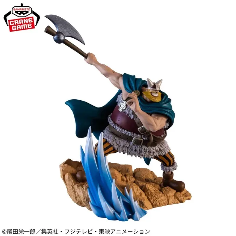 Фото Оригинальная коллекционная модель BANDAI Banpresto One Piece: Дори и Броги в зрелищной битве, аниме-фигурки, игрушка, подарок на праздник №4