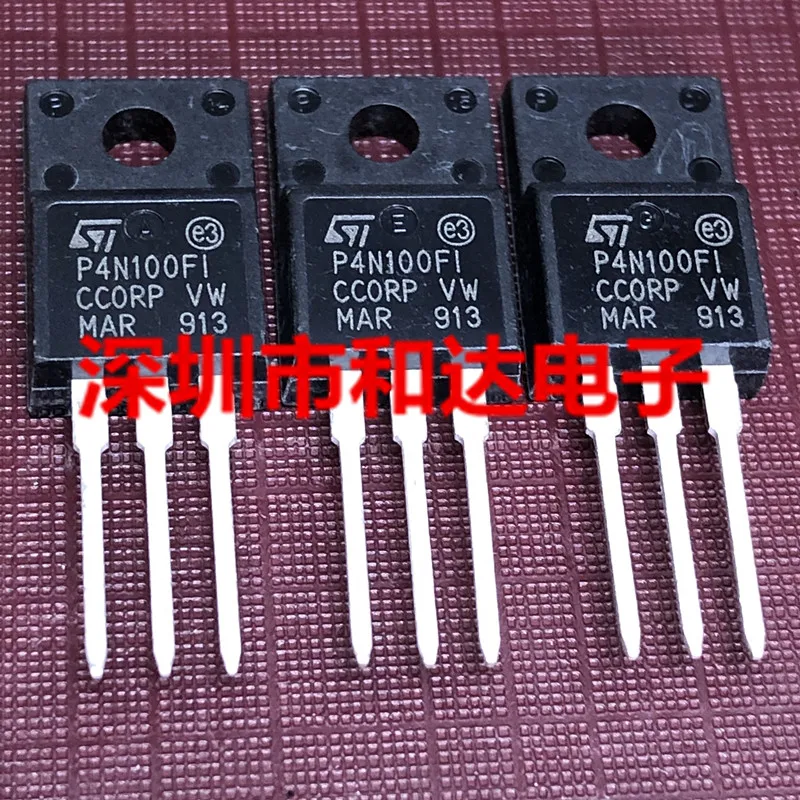

5 шт.-10 шт. P4N100FI STP4N100FI TO-220F 1000 В 4A Новый и оригинальный в наличии
