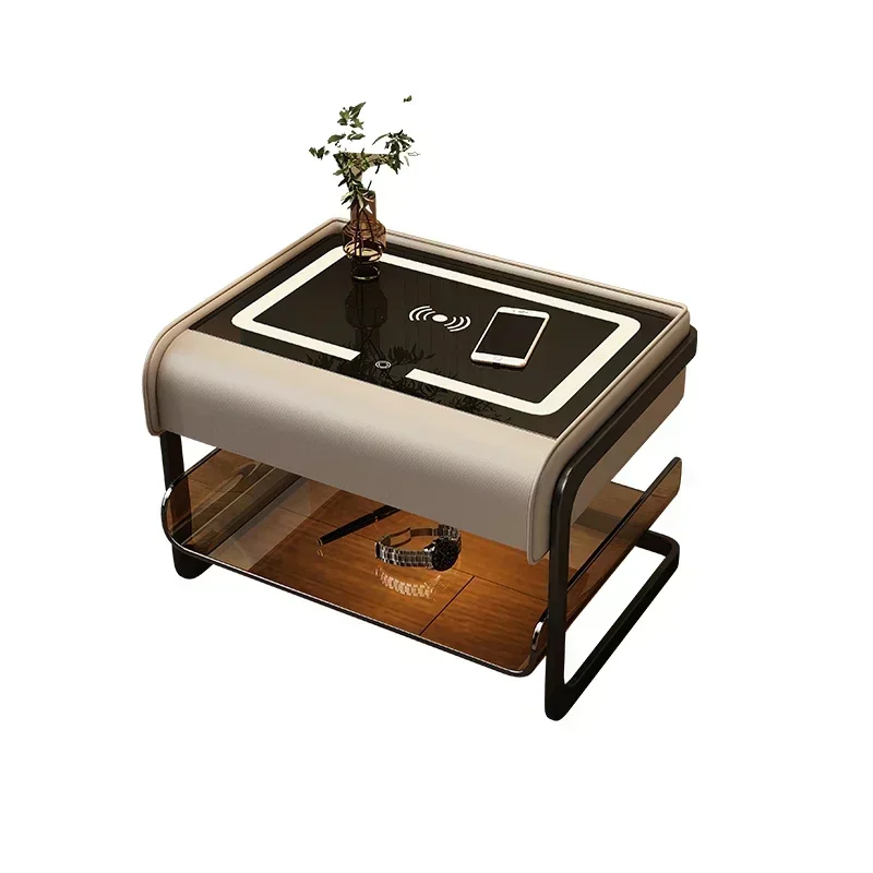 Умная прикроватная тумбочка современная простая роскошная для спальни