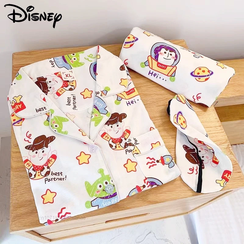 

Disney История игрушек Y2k Melody Pochacoo пижамы Cinnamoroll Kuromi мультфильм модная новинка Женская одежда для сна пижамный комплект