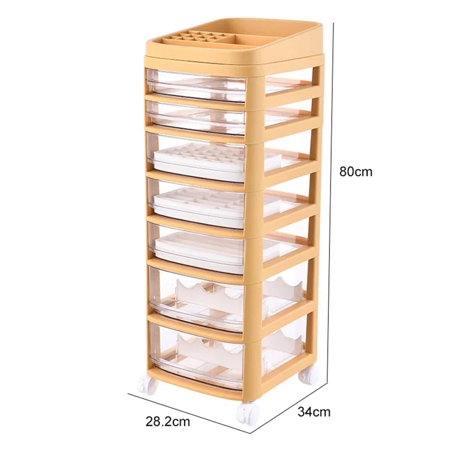 Hot sale 2022 Makeup Organizer Jewelry Stores Drawer Organizers Plastic Storage Boxes