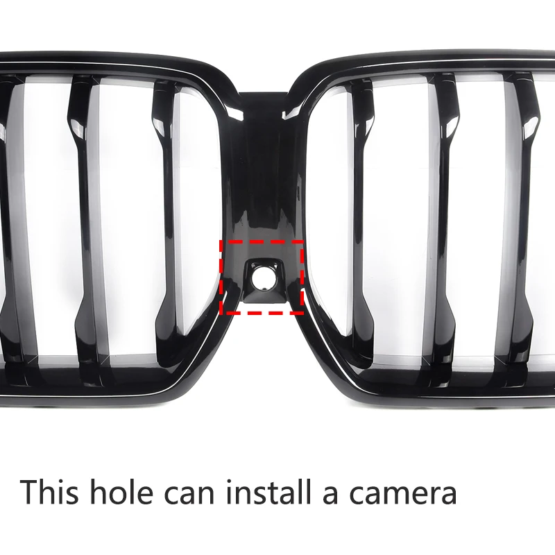 Глянцево-черная замена стайлинга автомобильного бампера из ABS для BMW X6 G06 X6M F96 2020-2022 передняя решетка решетки.