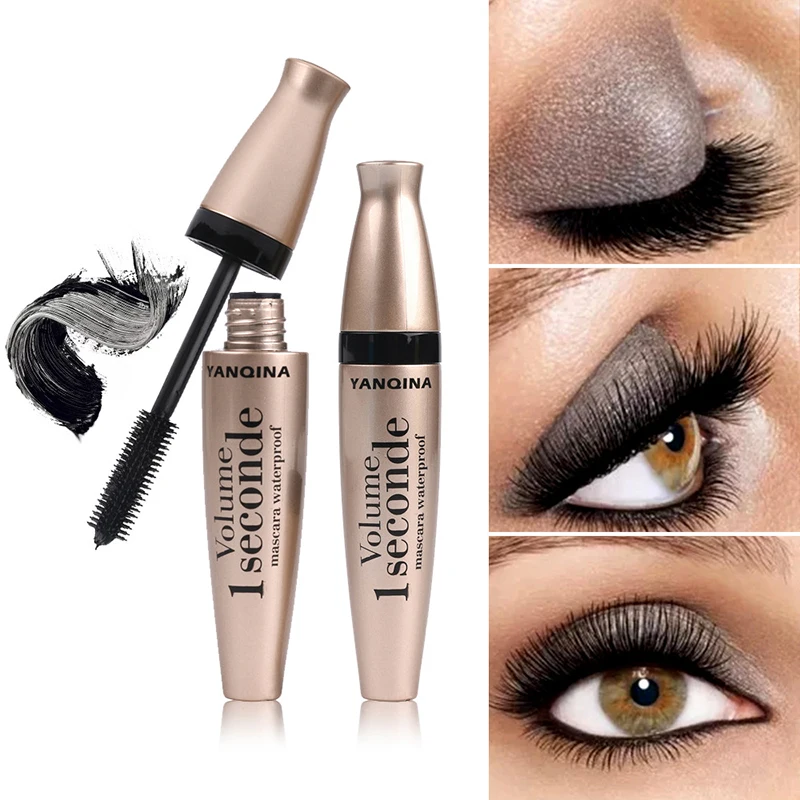 

Waterproof 3D Silk Fiber Mascara Long Black Lash Eyelash Extension Long Lasting Eyelashes Mascara Make Up Thick Curl Fast Dry