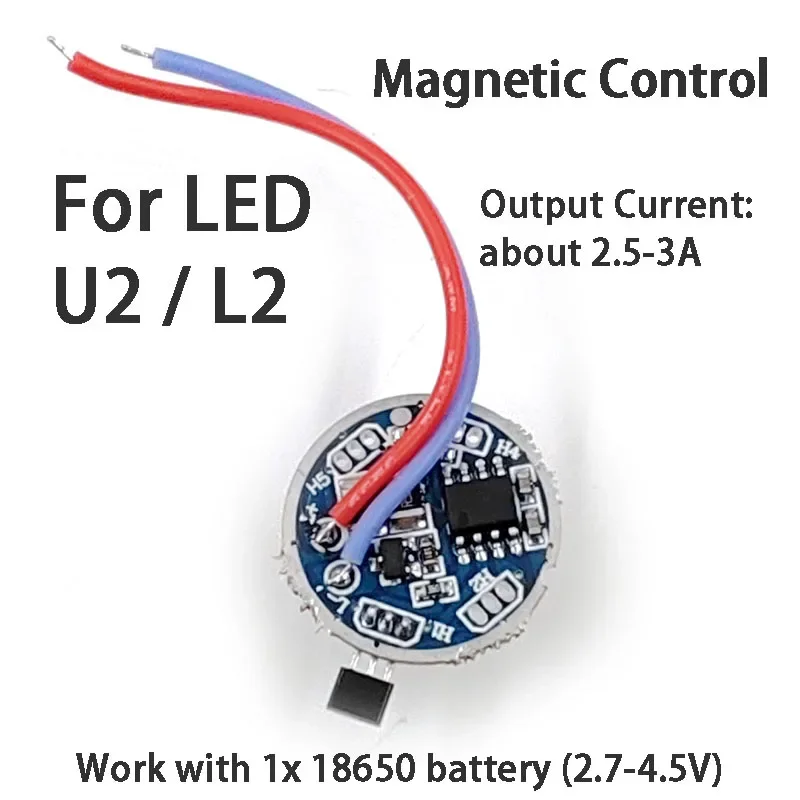 Магнитный переключатель JOYING LIANG для LED фонарика 1 режим