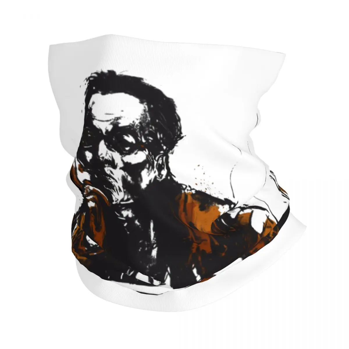 

Бандана с ритуальным принтом «что-то из ритуала», накидка на шею, Балаклава с принтом диско-лизиума, китсураги, шарф, головной убор для занят...