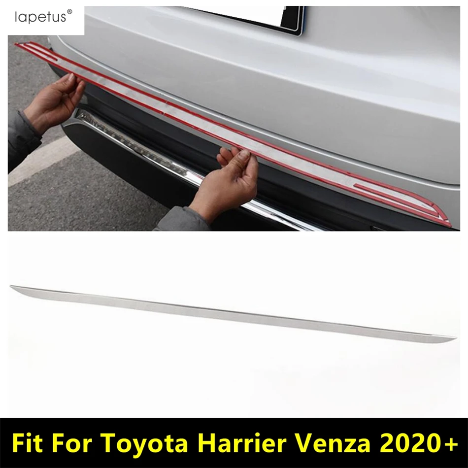 

Автомобильная полоса задней двери багажника, декоративная рамка багажника, накладка на заднюю дверь, аксессуары, подходит для Toyota Harrier Venza 2020 2021 2022