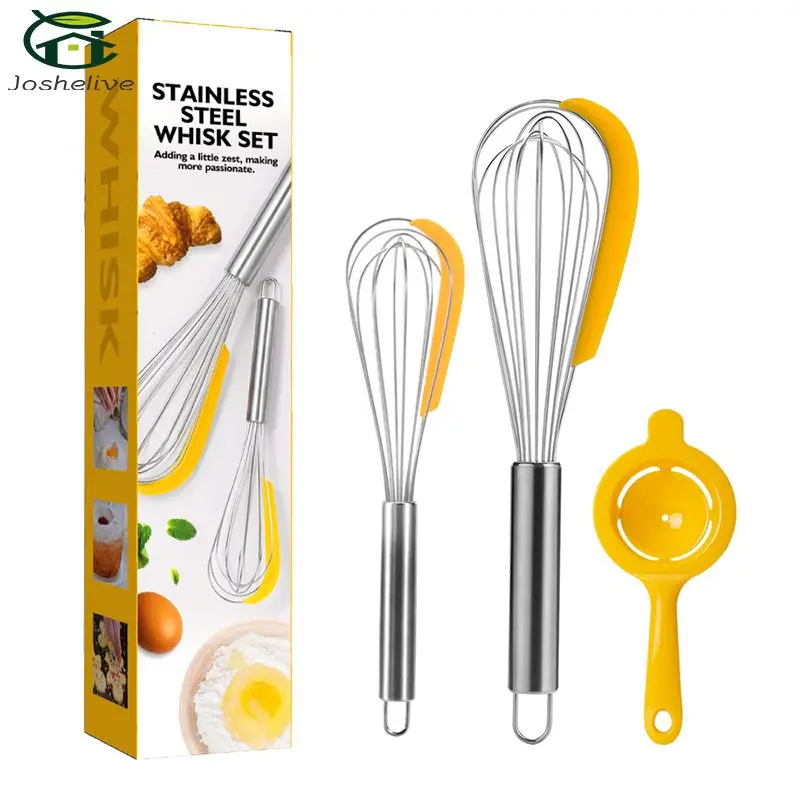 

Convenient Practical Baking Tool Creative Durable Versatile Mixing Tool For Home Use Eggbeater Set Baking Clever Home Use