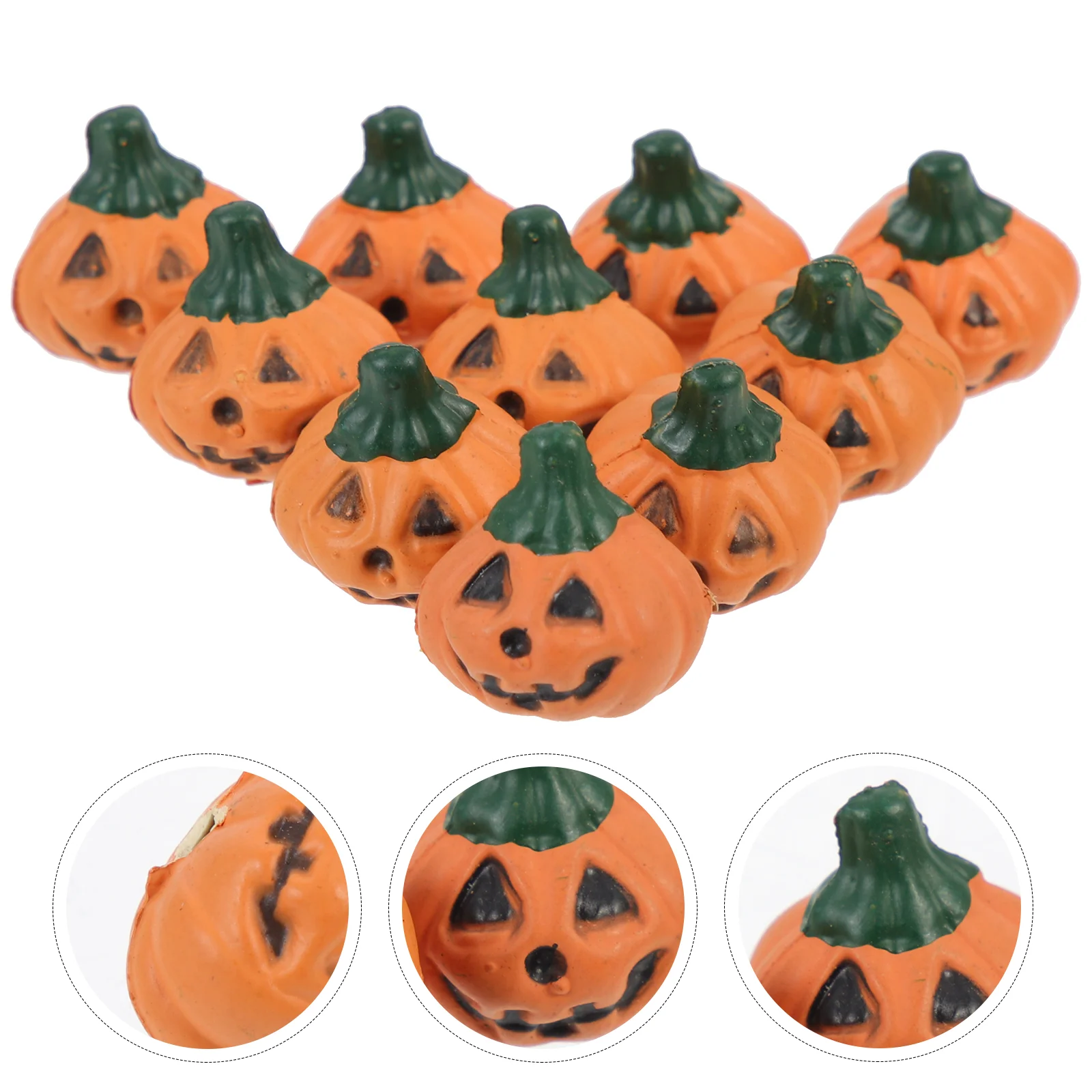 

Pumpkin Miniaturemini Ornaments Ornament House Gardenfairy Statue Figurines Figurine Decor Figures Favors Resin Accessories