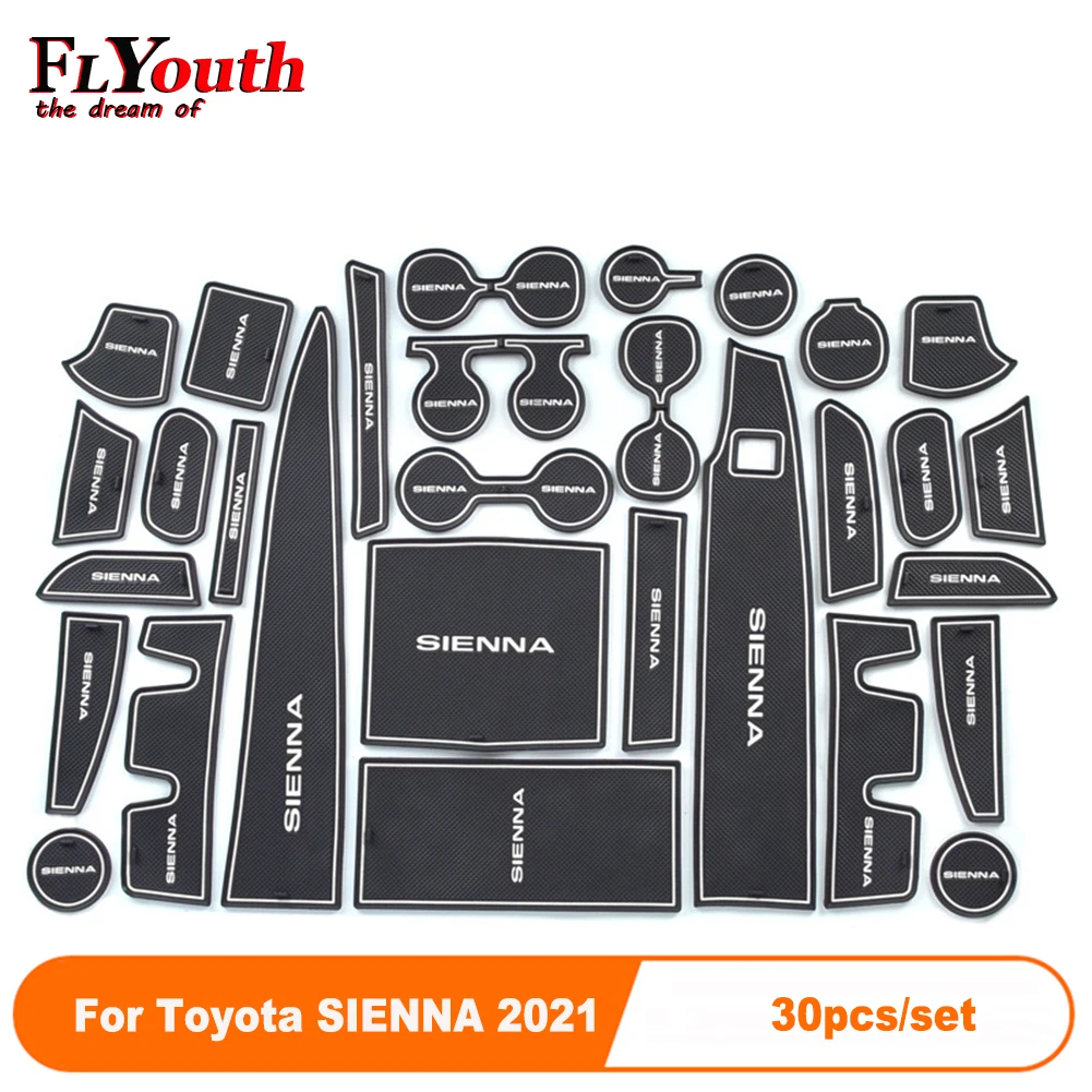 

30 шт./комплект, Противоскользящие коврики для Toyota 21 SIENNA